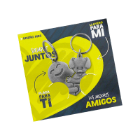 Llavero Diseño MDC Siempre Juntos